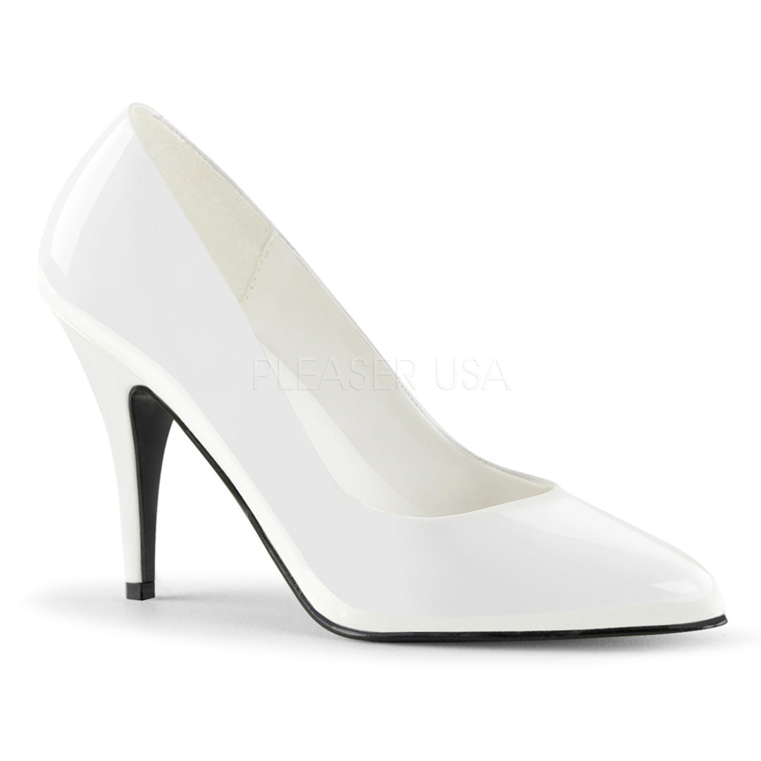 Women's White 4" heel shoes