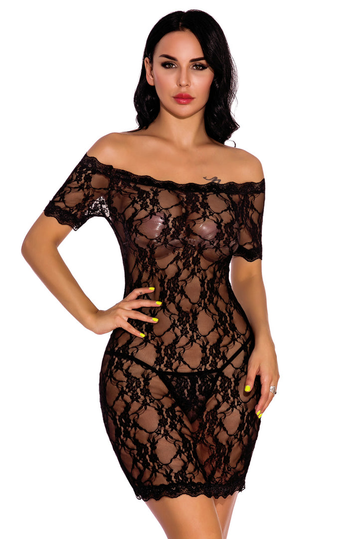 Lace Off The Shoulder Chemise